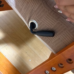 無料　リクライニング付　座椅子の画像