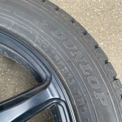 DUNLOP 165/70R14 スタッドレスタイヤセットの画像