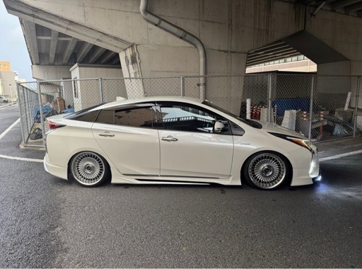 work イミッツ　プリウス　pcd100-5穴　4本セット　タイヤバリ山 work イミッツプリウスpcd100-5穴4本セットタイヤバリ山