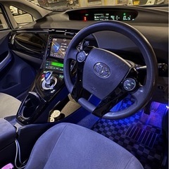 プリウス30 ハ　HVバッテリー交換済　車検ロング　アルパインナビの画像
