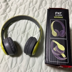 ワイヤレスヘッドホン　P47の画像