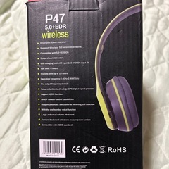 ワイヤレスヘッドホン　P47の画像