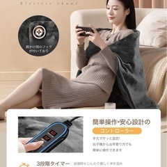 電気毛布　電気ブランケットの画像