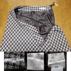 【お得☆まとめ買い対象】その② 23区 ウール100%フリンジスカート 日本製の画像