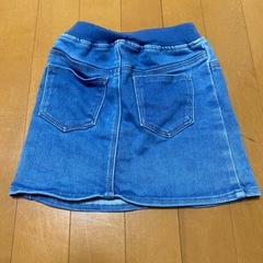 無料！！キッズデニムスカートの画像