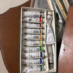 【あげます】油絵用具の画像