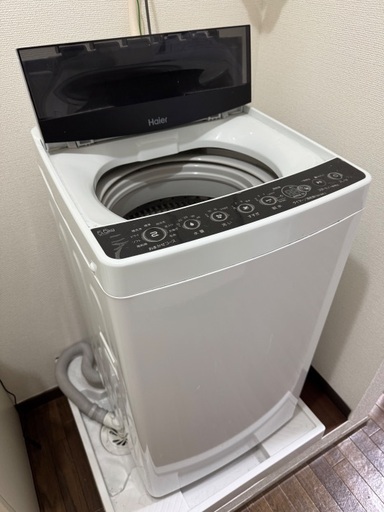 ソファーベッド、電子レンジ、洗濯機、冷蔵庫4点セット