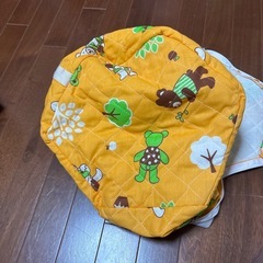 牛乳パックを入れて作る椅子の画像