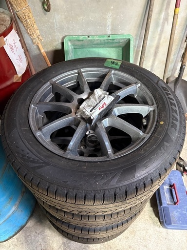 【受け渡し決定】215/60 R17 BRIDGESTONE VRX3 2023年製造