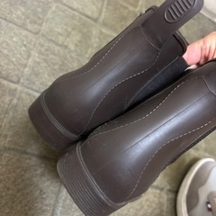 レインシューズ　ブーツMサイズの画像