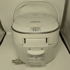炊飯器 SHARP KS-CF05B 0.54L 3合炊き 2020年製 取りに来ていただける方お値下げ対応します！の画像