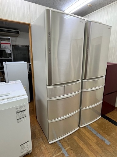 #28 激安5ドア!!  Panasonic 2017年 406L NR-E413V-N 右開き 格安配送!!