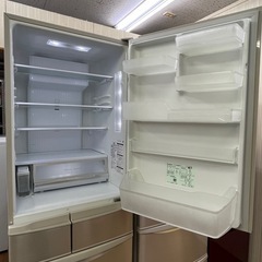 #28 激安5ドア!!  Panasonic 2017年 406L NR-E413V-N 右開き 格安配送!!の画像