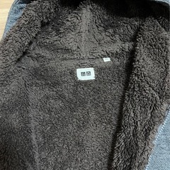 ユニクロ　裏起毛パーカー　中古XLメンズの画像