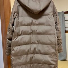 コート　サマンサモスモスブルー　ベージュ　丈86ｃｍ　リバーシブルの画像