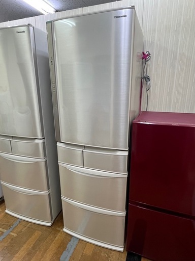 #29 人気のPanasonic!! 激安5ドア冷蔵庫!! 406L 2018年 NR-E413V-N 右開き ECONAVI