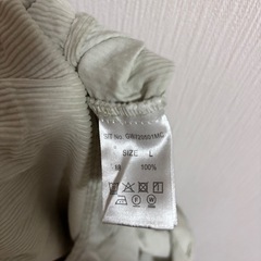 【GLOBAL WORK】コーディロイ ロングシャツの画像
