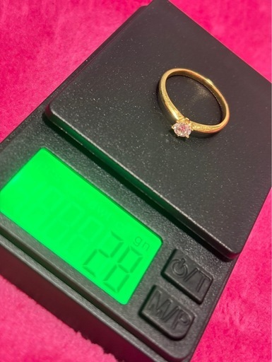 18kダイヤ指輪　最終値下げです