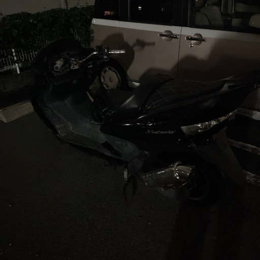 マジェスティ250 書類無し　エンジン実動