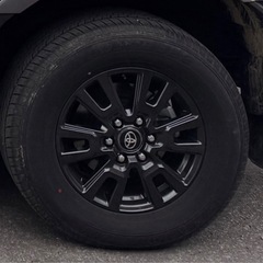 トヨタ ランドクルーザー250 VX ガソリン  純正18インチホイール　DUNLOP グラントレック AT23 265/65/18 の画像