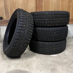中古スタッドレスタイヤ195/65R15 91TヨコハマiG52c年製2024の画像