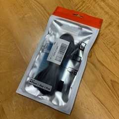 USB-Cケーブル、ライトニング、タイプC、二種類コネクタ付き、長さ2M、の画像