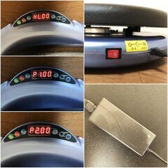 サークルツイスター MP-38908 スピード調節機能10段階 ウエストシェイプ はぴねすくらぶ 回転エクササイズマシーン 除菌清掃/動作確認済みの画像