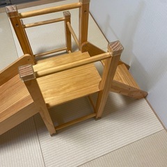 木製
ジャングルジム　滑り台の画像