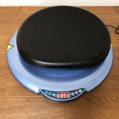 サークルツイスター MP-38908 スピード調節機能10段階 ウエストシェイプ はぴねすくらぶ 回転エクササイズマシーン 除菌清掃/動作確認済みの画像