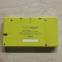 ニンテンドーDS🎮タッチペン無し•傷あり•ジャンク品💦Nintendo任天堂SLOT-1ゲーム機DS黄緑の画像
