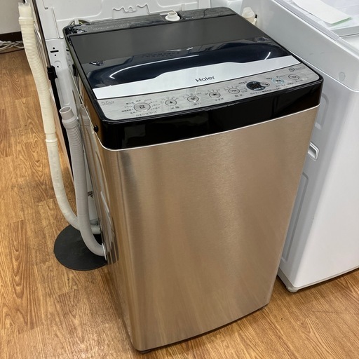「安心の1年保証付。【Haier 全自動洗濯機 JW-XP2CD55F 5.5kg 2023年製 クリーニング済み 50Hz/60Hz】取りに来れる方限定。」