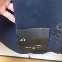 【新品】【21日21時お渡し】バナナリパブリック メンズ ジャケット ネイビー　40サイズの画像