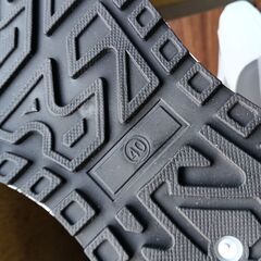 新品 25cm メンズ スニーカー ホワイト 厚底 男女兼用 シューズ  識別番号:【T422-S】の画像