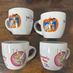 ディズニー スーベニア プレート カップ9点の画像