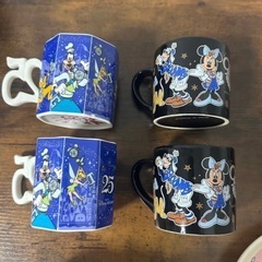 ディズニー スーベニア プレート カップ9点の画像