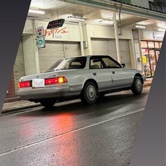 締め切ります、GX81 マークII ハイメカ 5速MT 当時ナンバーの画像