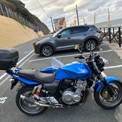 cb400sf さサイドカーの画像