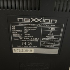 NEXXION   WS-TV3243Bの画像