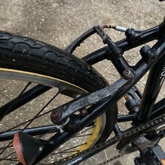 【受付終了】自転車　クロスバイク　ジャンク　700Cの画像