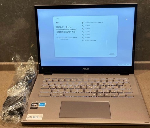 【美品】ASUS Chromebook Plus CM34 Flip R3-7320C