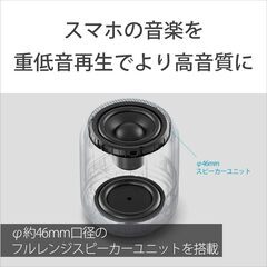 【※10月31日受付終了】SONY ワイヤレススピーカーの画像