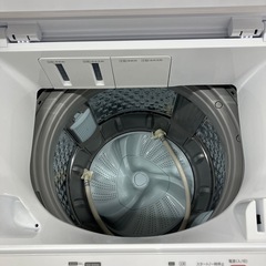 「安心の1年保証付。【ニトリ 全自動洗濯機 NT80J1WH 8.0kg 2024年製 クリーニング済み 50Hz/60Hz】取りに来れる方限定。」の画像