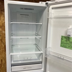 【中古】¥25800  2ドア冷蔵庫　274リットル　2023年【IJ127】の画像