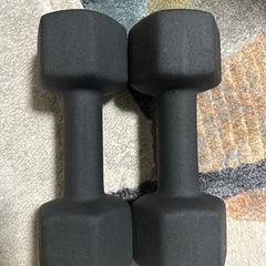 ヘックスダンベル5kg×2個セットの画像