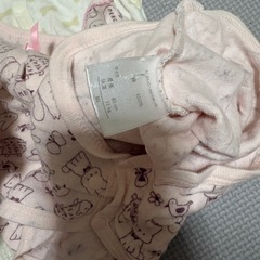 ベビー肌着80 【洗いざらし感あり の画像