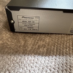 パイオニア ブルーレイディスクプレーヤー BDP-330プレーヤーの画像