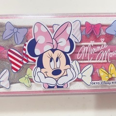 ミニーちゃんお弁当箱&カトラリーセットの画像