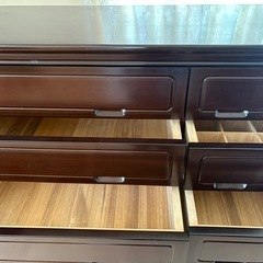 GY1021 府中家具　桐箪笥　整理タンス　7段の画像