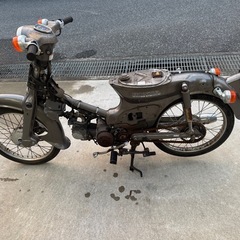 HONDA スーパーカブ50 C50 不動車　レストアベース　部品取りの画像