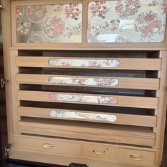 GY1021 府中家具　桐箪笥　着物タンス　整理タンス　の画像